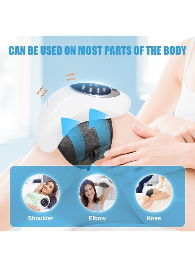 BORTONY Knee Massager, Cordless Knee Massager with Multi-Function Screen, Physical Heating and Vibration Function, Best Product for A Comforting Massage - Image 5