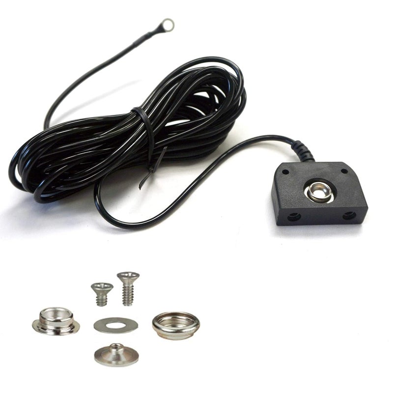 Static Care Alphastat Table Mat Grounding Kit - Universal Snap Kit and 15' 1 Meg Male Low Profile Ground Cord - Image 1