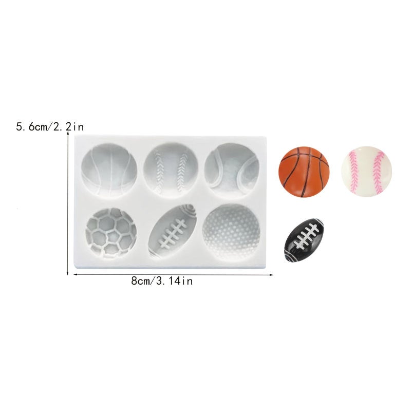 Football Marshmallow Silicone Mold 4 Zuqiu - Image 3