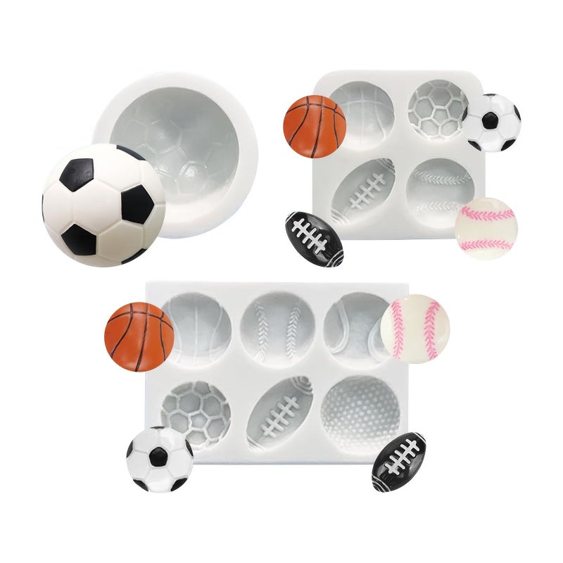 Football Marshmallow Silicone Mold 4 Zuqiu - Image 1