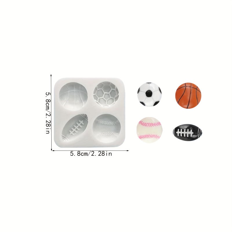 Football Marshmallow Silicone Mold 4 Zuqiu - Image 5