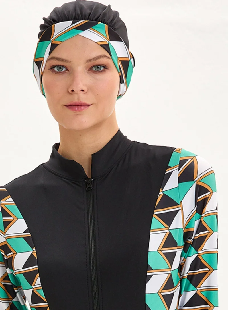 ريفاماري Zeinara Burkini 5-Piece Modest Swimwear Set