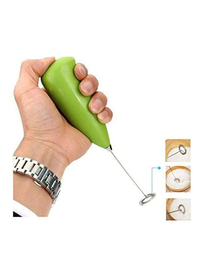 NIBEMINENT Mini Handle Mixer Stirrer Kitchen Tools Coffee Milk Drink Electric Whisk Frother Foamer Egg Beater Green - Image 2