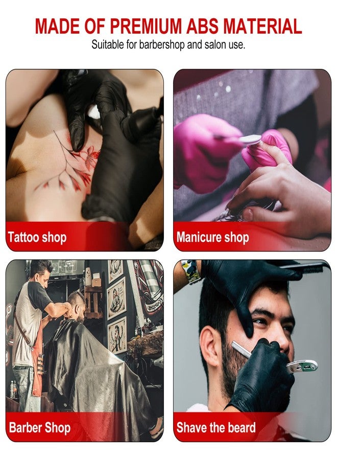 minkissy 1pc Disposal Holder Barber Shop Supplies Blade Dispenser Case Sharp Bin Barber Razor Disposal Case Safety Holder Sharps Disposal Case Sharps Trash Bucket Red Small Container Man - Image 3