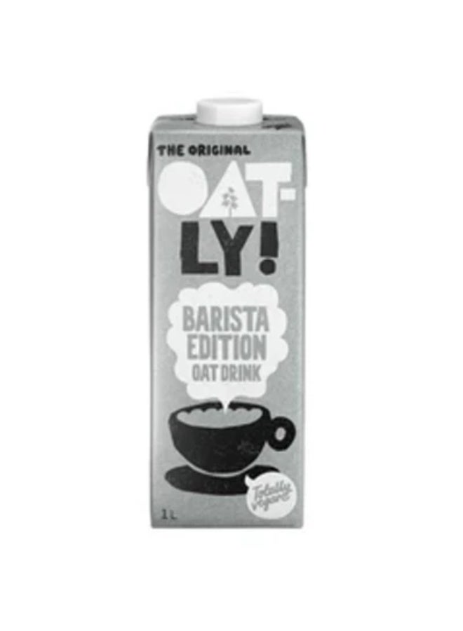 Oatly Barista Edition Oat Drink 1L × 6 | Vegan Dairy-Free Milk Alternative