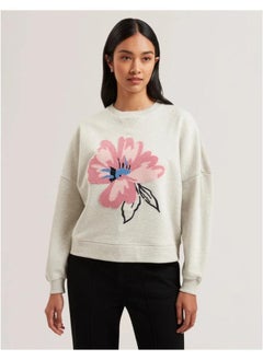 Ted Baker Floral Crew Neck Sweatshirt  - Image 1