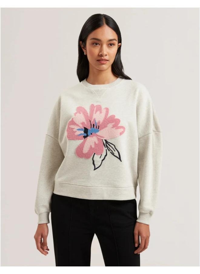 Ted Baker Floral Crew Neck Sweatshirt  - Image 1