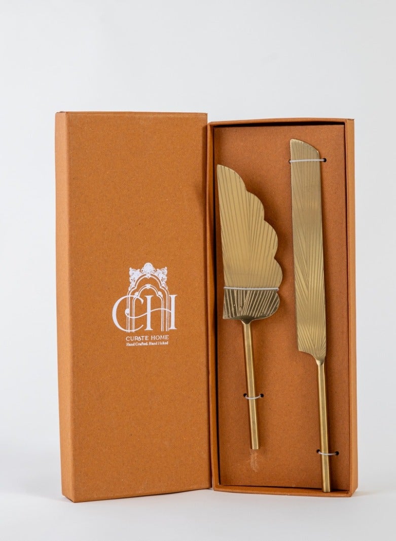Curate Home Cake Knife And Server  - Image 2