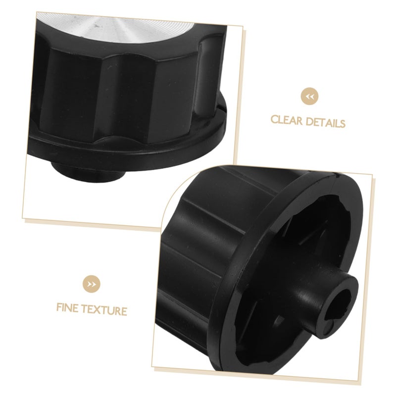 2PCS Black BBQ Grill Knobs Replacement Stove Oven Pressure Cooker Timer Switch - Image 4