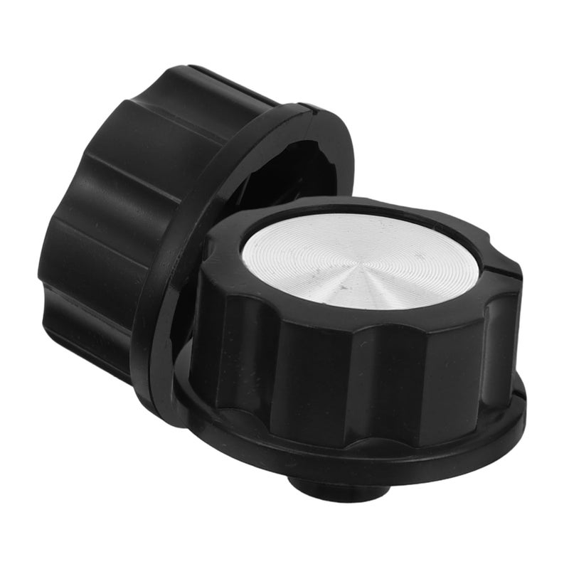 2PCS Black BBQ Grill Knobs Replacement Stove Oven Pressure Cooker Timer Switch - Image 2