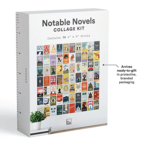 Pop Chart Lab Pop Chart | Notable Novels Wall Collage Kit | 70 Pcs 4" x 6" Art Prints | Colorful Academic Decor for Home, Dorm, or Classroom | 100% Made in the USA - Image 2