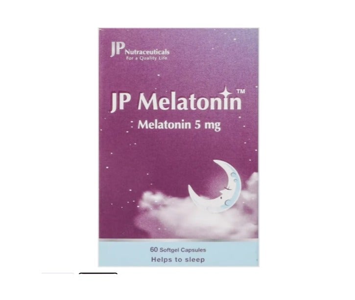 JP MELATONIN 5MG NATURAL SLEEP SUPPORT-60S - Image 1