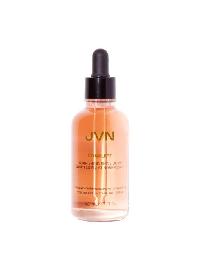 JVN JVN Complete Nourishing Shine Drops, Hair Oil for Hydration and Long-Term Hair Health, Styling Oil for All Hair Types, Sulfate-Free, 1.7 Fluid Ounces  - Image 1