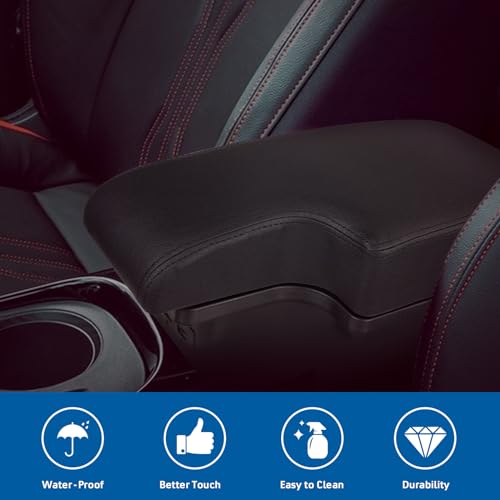 Donpida Consoles Armrest compatible with Nissan Juke 2010-2017 Center Console Box Armrest Box USB Charge Black - Image 4