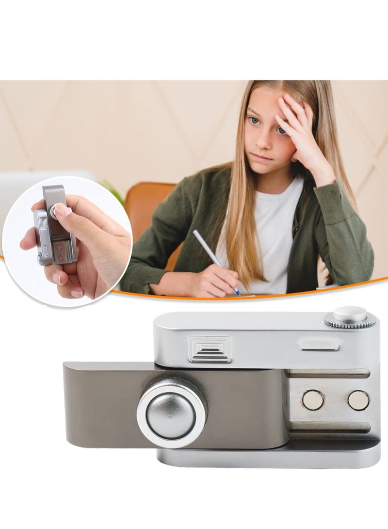 Excefore Magnetic Metal Fidget Toys, Camera Shaped Push Card, Creative Mini Camera Fidget Slider Stress Relief Toy,  for Adults, Office Desk Toys Gifts for Boyfriend and Father, Camera - Image 4