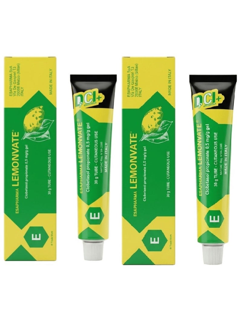 ESAPHARMA Two pieces of Lemonvate cream, 30 grams each - Image 2