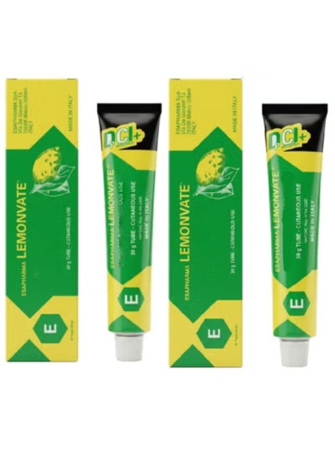 ESAPHARMA Two pieces of Lemonvate cream, 30 grams each - Image 1