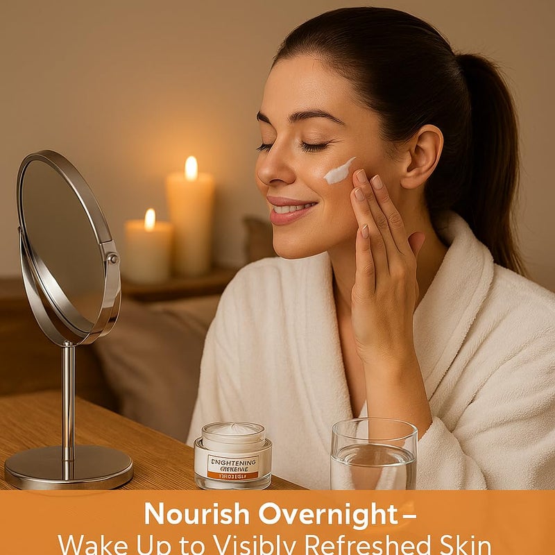 SpaScriptions Clinicals Brightening Vitamin C Day & Night Cream Set - 2 Pack (1.7oz) - Image 3