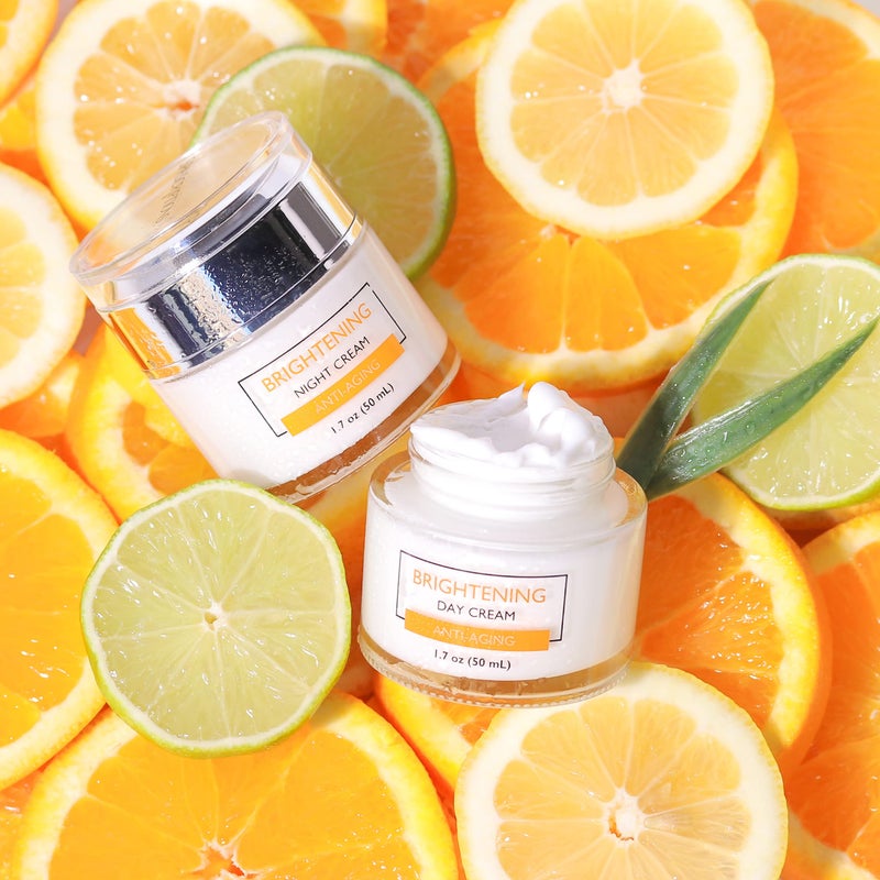 SpaScriptions Clinicals Brightening Vitamin C Day & Night Cream Set - 2 Pack (1.7oz) - Image 4