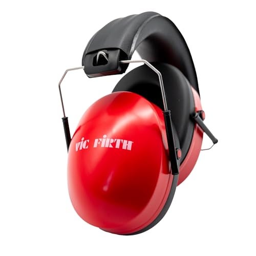 Vic Firth KIDP2 Kids Isolation Headphones, Red - Image 2