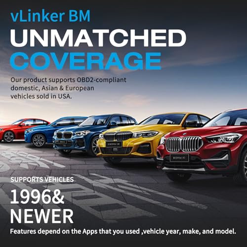 vLinker VGATE vLinker BM BT3.0 Bluetooth OBD2 Scanner for Car Diagnostic Scan Tool, Check Engine Light Code Reader, Wireless OBD2 Scanner Auto Diagnostic Scan Tool for Android & Windows (Not iOS) - Image 5