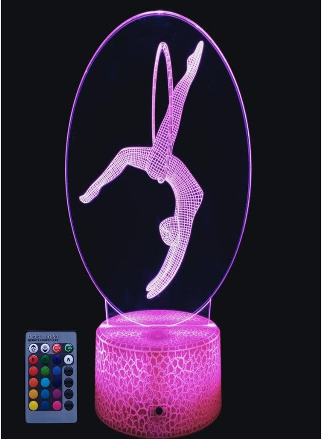 HPBN8 Ltd مصباح ليلي ثلاثي الأبعاد مبتكر من HPBN8 Ltd، يعمل بمنفذ USB، مزود بجهاز تحكم عن بعد، مصباح LED ديكوري للطاولة أو المكتب، مصابيح وهمية بصرية، 7/16 لونًا متغيرًا، مثالي لتزيين غرف أعياد الميلاد - Image 1