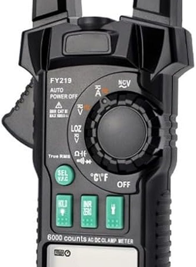 Digital Clamp Meter AC DC Auto Ranging Inrush Current Low Z Voltage Tester - Image 2