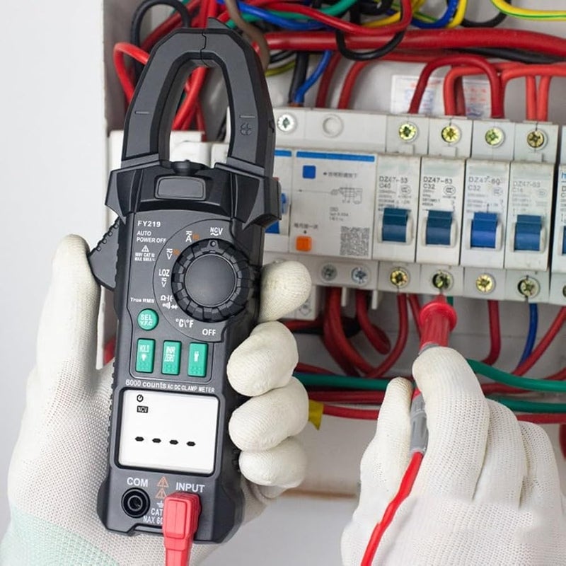 Digital Clamp Meter AC DC Auto Ranging Inrush Current Low Z Voltage Tester - Image 3