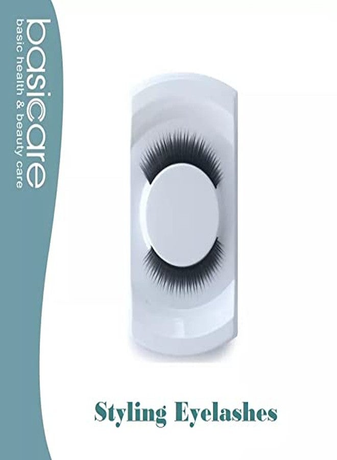 Basicare Styling Eyelashes, False Eyelashes Natural Look Reusable Fake Eyelashes For Women, Adhesive Included, Style 10932 - Image 2