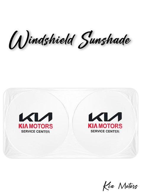 Ultimate Protection and Style Car Windshield KIA motors Sunshade Keep Your Vehicle Cool and Shielded from Harmful UV Rays