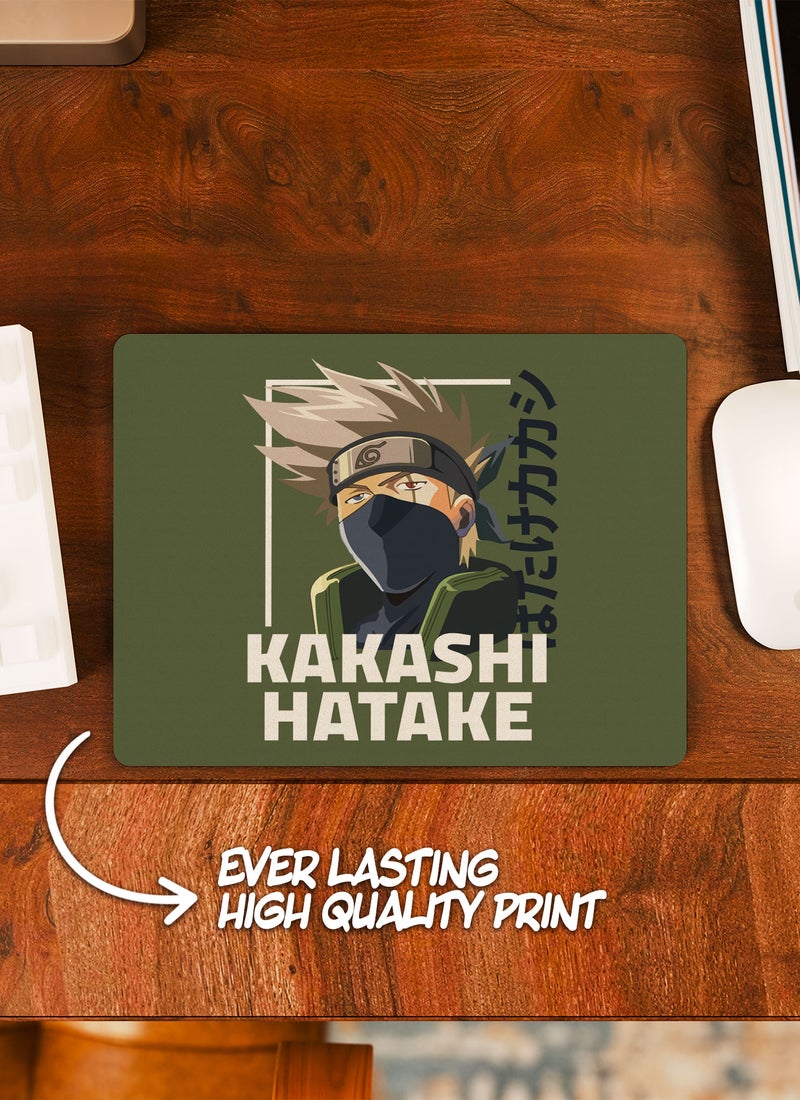 LOUD UNIVERSE Naruto Jar Naruto Non-Slip Rubber Base Mouse Pad Kakashi Hatake Rectangular Desk Mouse Pad shinobi of Konohagakure's Kakashi-Naruto: Shippuden - Image 2