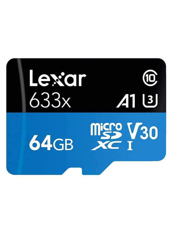 ليكسار بطاقة ذاكرة مايكرو SDXC 633X - Image 1
