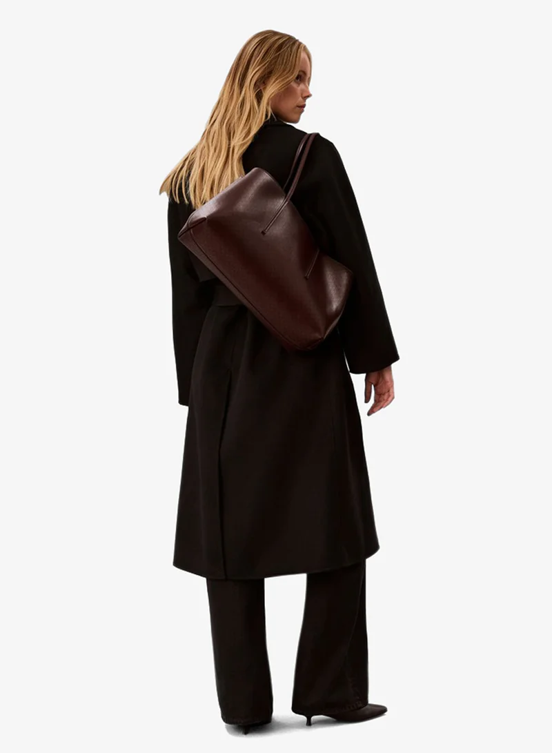 Calvin Klein Allover Emblem Logo Tote Bag