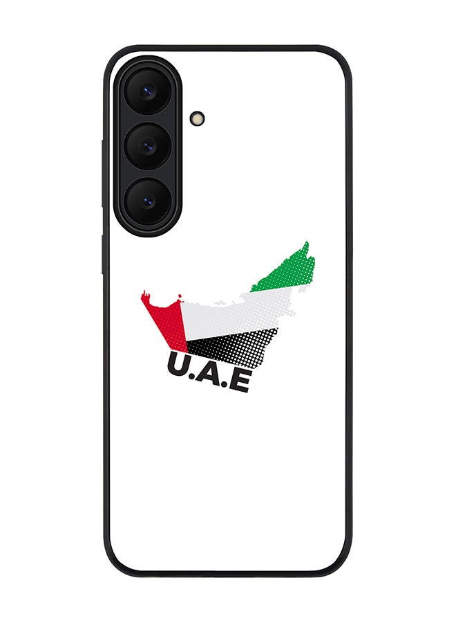 Stylizedd For Samsung Galaxy S25 FE Case,Slim fit Camera Protection, Shockproof Thin Phone cover  - UAE Map