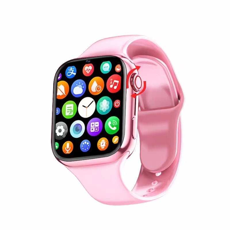 4G Kids Smartwatch with Camera Waterproof Bluetooth Pink D3P-Android version dual camera encoder 1+16G support (mobile Unicom telecom card) 