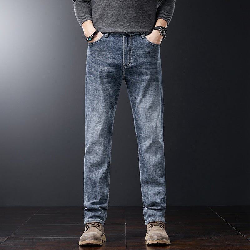 Unisex Classic Denim Jeans Loose Fit Daily Outdoor Wear - Image 4