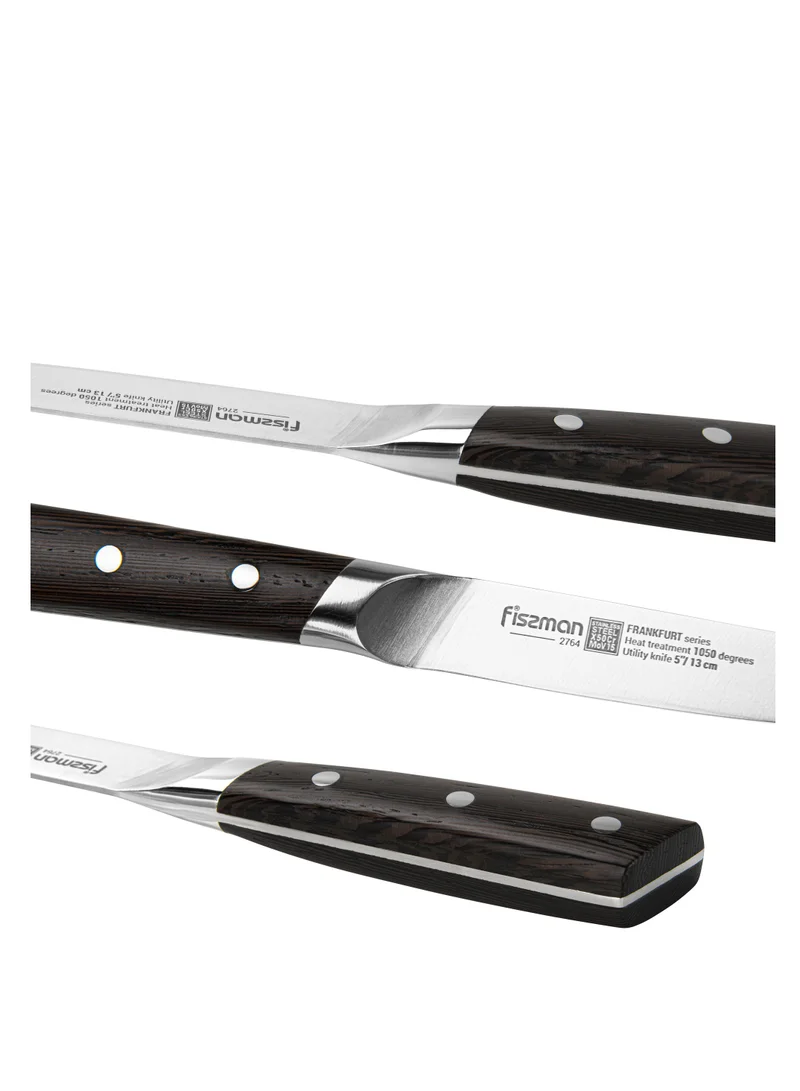 Fissman 5'' inch Utility Knife 5'' Utility Knife FrankFurt Series with Sturdy And Elegant Handle  | Best Price UAE
