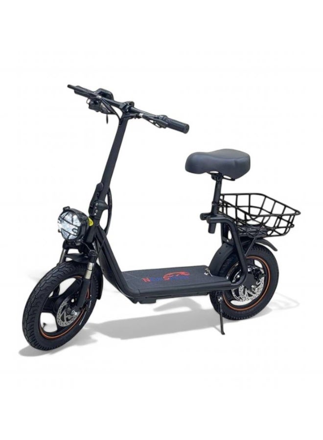 سكوتر ابو سلة مقاس 14 بسلة خلفية - Image 1