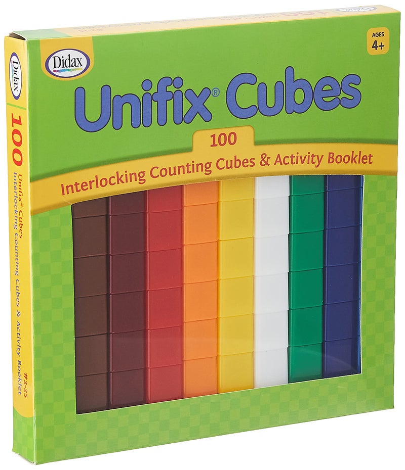 Didax Educational Resources Unifix Cubes Set (100 Pack) - Image 1
