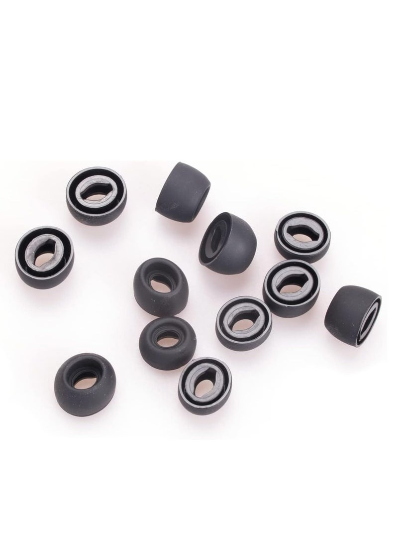 Oasisgalore - Silicone Replacement Tips Earbuds Eartips Set for Samsung Galaxy Buds Pro Headphones，S/M/L 3 Size 6 Pairs - Image 1