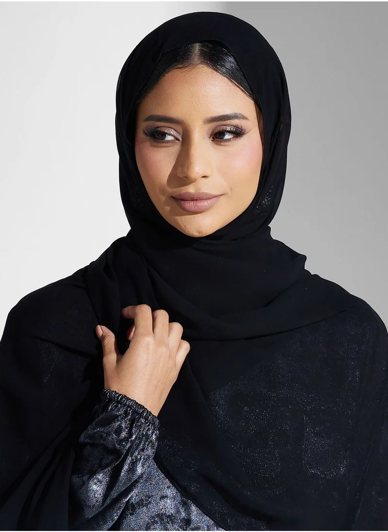 Meem by Mariyah Puff Sleeve Abaya