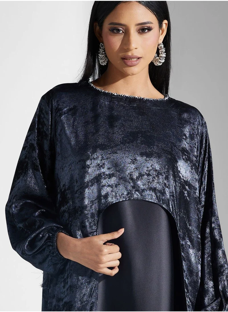 Meem by Mariyah Puff Sleeve Abaya