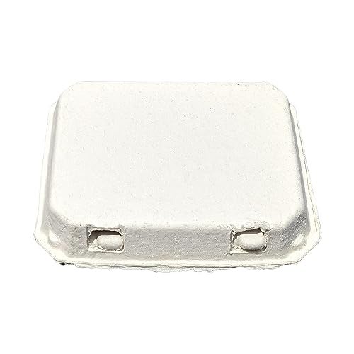 Henlay Vintage Egg Cartons for 12 Large Eggs – Classic 3x4 Layout – Durable Recycled Cardboard – Farmhouse Style – Eco-Friendly Packaging - White 25 Pack - Image 5