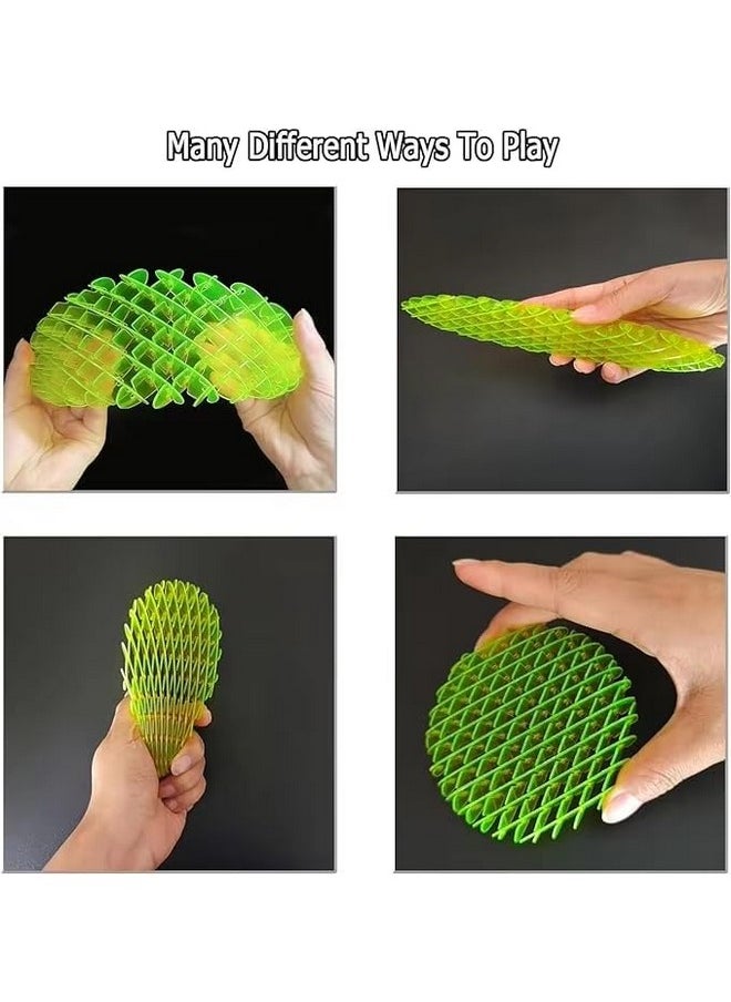 DD RETAILS DD Retails Sensory Worm Fidget Toys || Fidget Worm Toy || Cute Worm Shaped Ornament || Resistance Fidget Toys for Anxiety & Stress Relief (Pack of 1) (Fidget Toy)  - Image 2