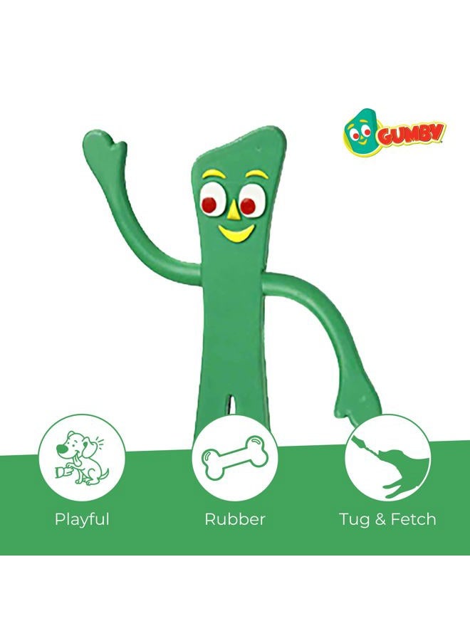 Multipet Gumby Rubber Dog Toy 9 In - Image 3