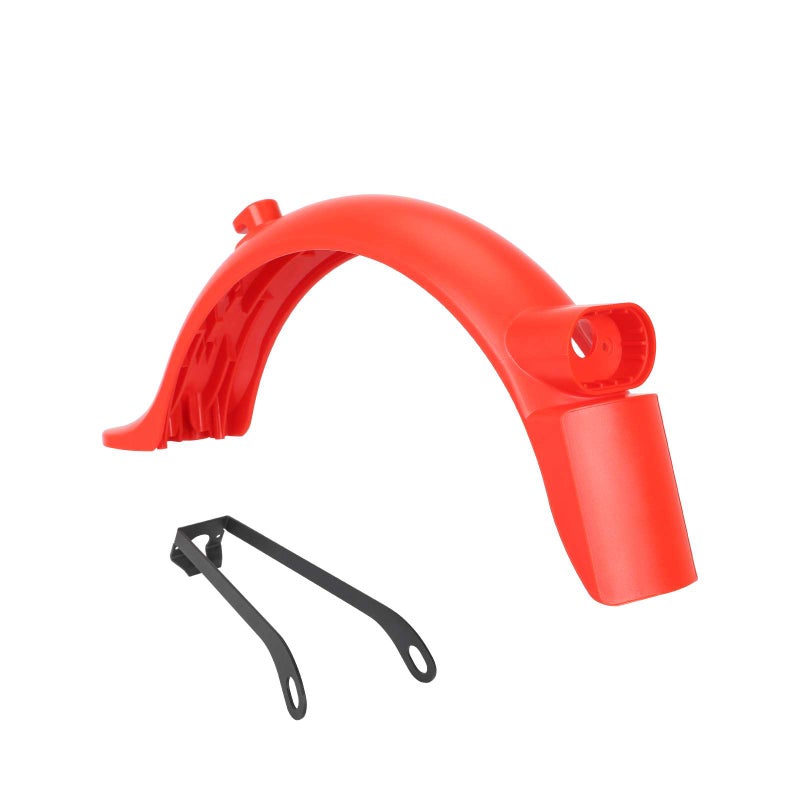 Rear Mudguard Kit Scooters Rear Fenders Replacement Accessory with Mudguard Bracket Compatible with M365/1S/ProPro2 - Image 2