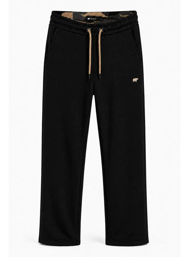 Bad Bear Ascent Black Elastic Waist Men's Sweatpants