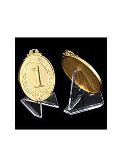 The Bros 36 Pack Mini Clear Acrylic Easel Display Stands for Sports Cards, Coins, & More  - Image 4
