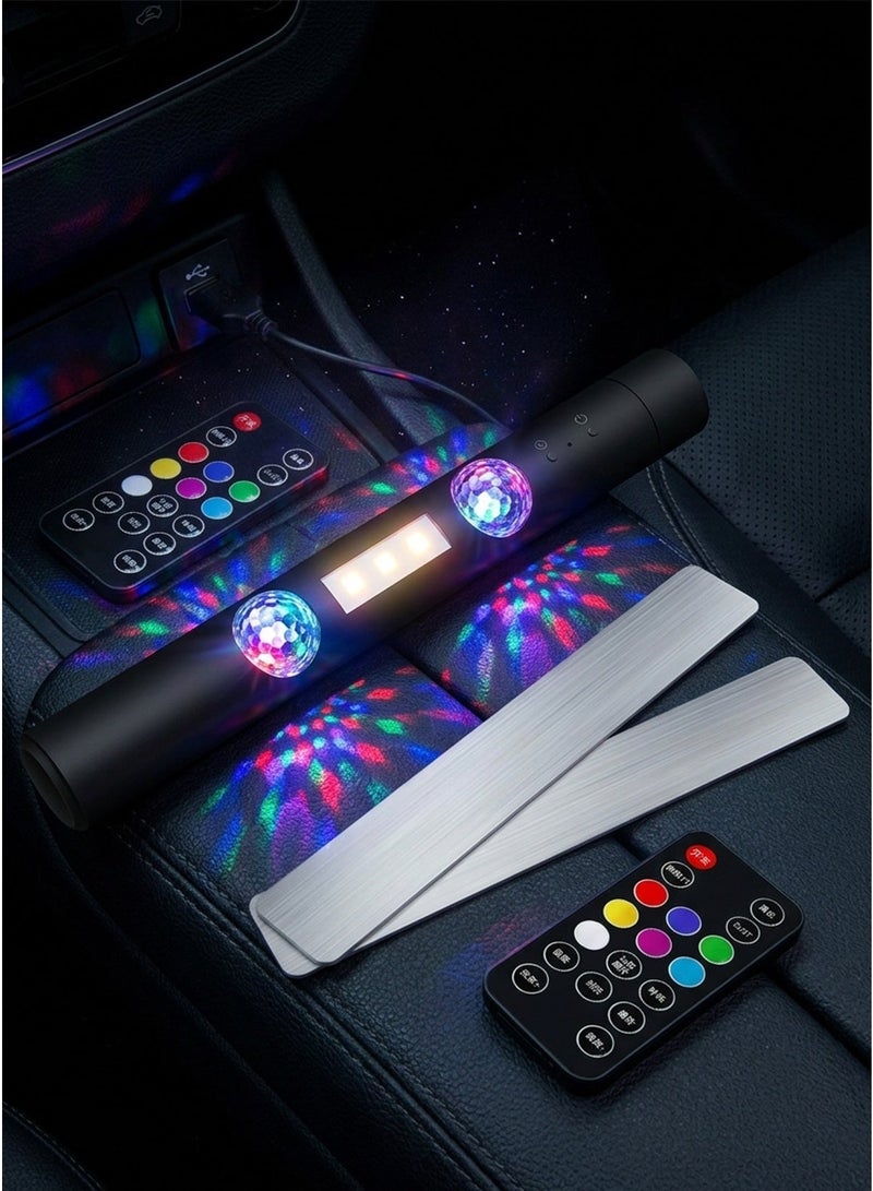 USB LED Car Roof Star Light – Wireless Interior Ambient Lamp with Multiple Modes & Remote Control - Image 4