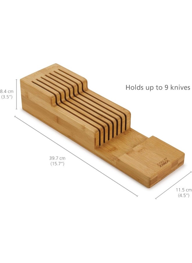 Joseph Joseph Joseph Joseph Knife Organizer Drawerstore, Bamboo, One Size  - Image 3